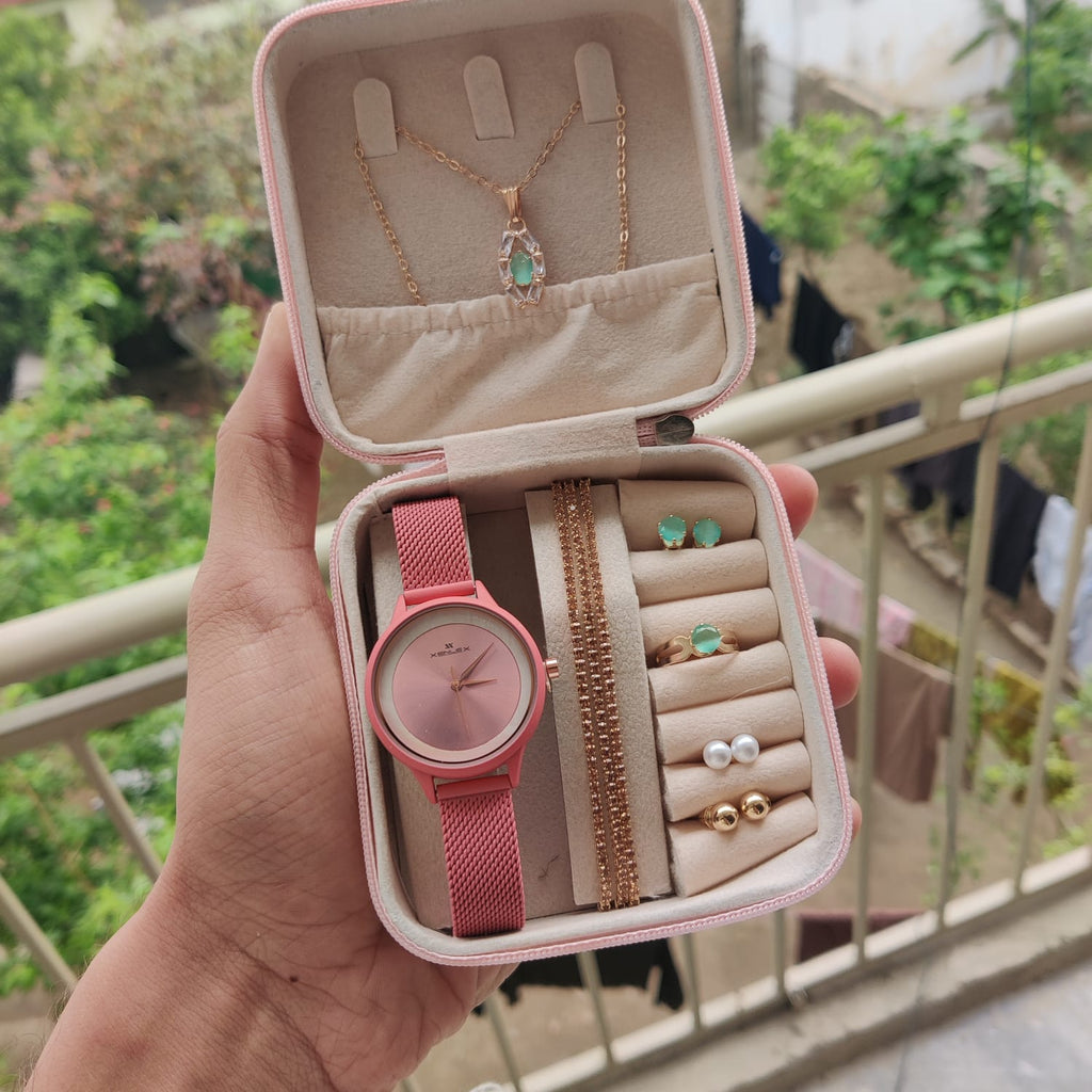 Blush Dream Artificial Jewellery Eid Gift Set for female